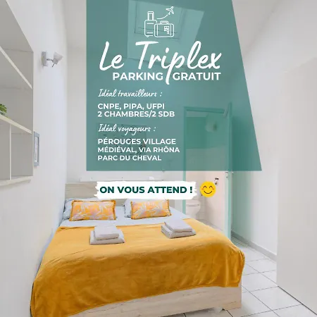 Le Triplex, 2 Chambres, 2 Salles De Bain Lagnieu Exterior foto